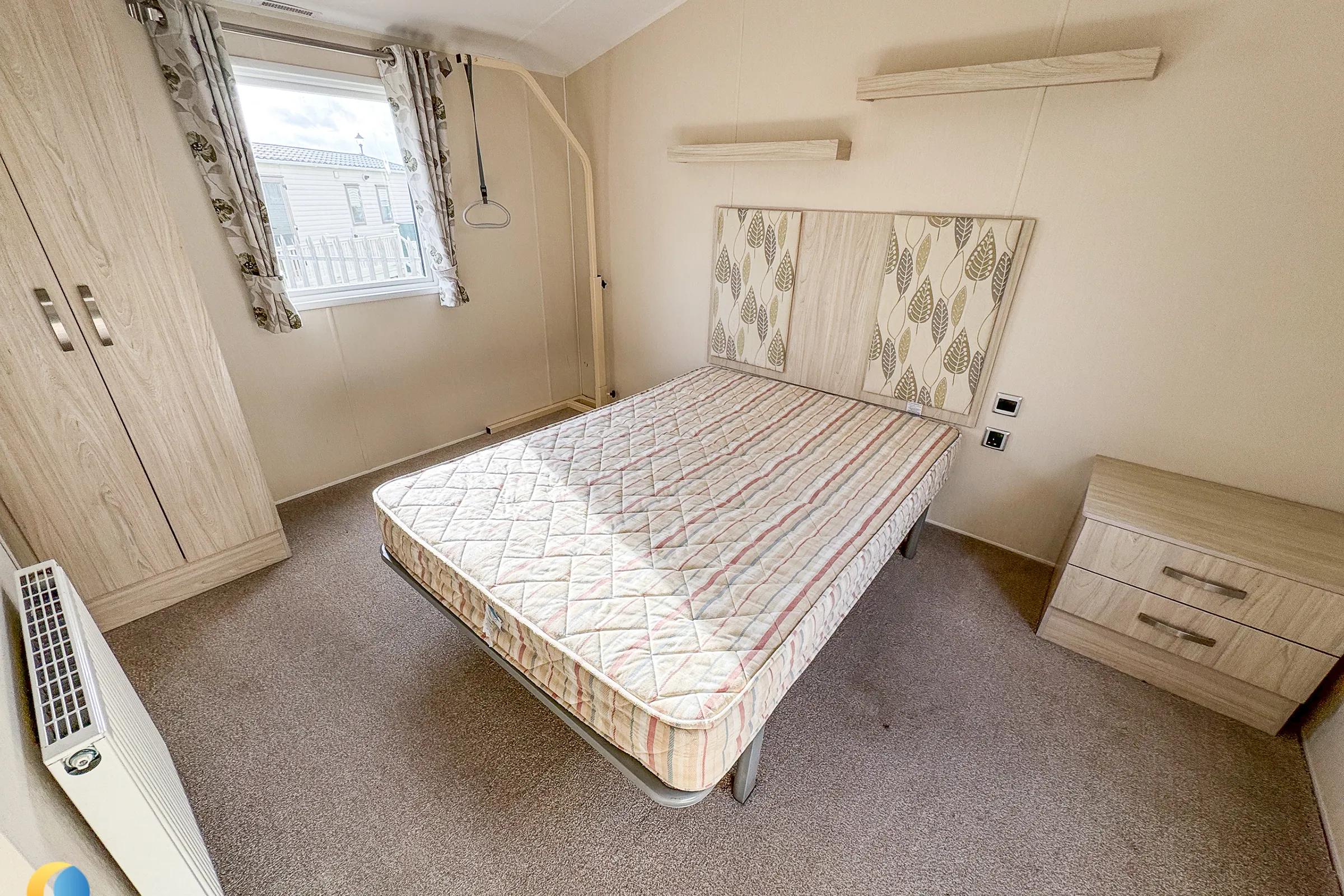 2015 Willerby Rio Premier Master Bedroom with Accessible Space