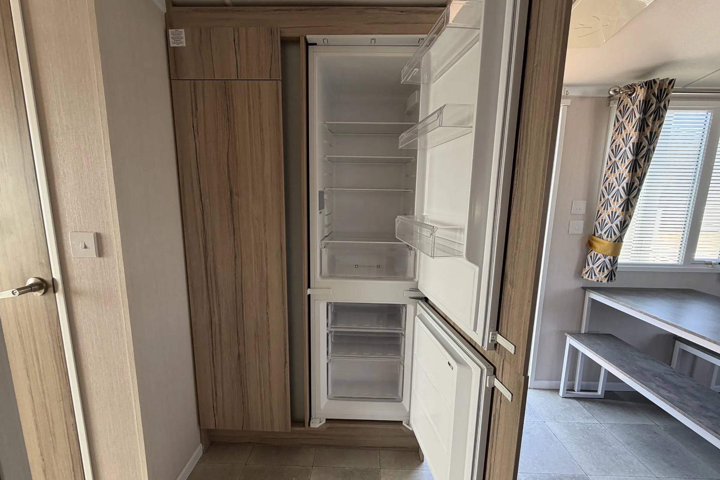 2020 Swift Ardennes Kitchen fridge