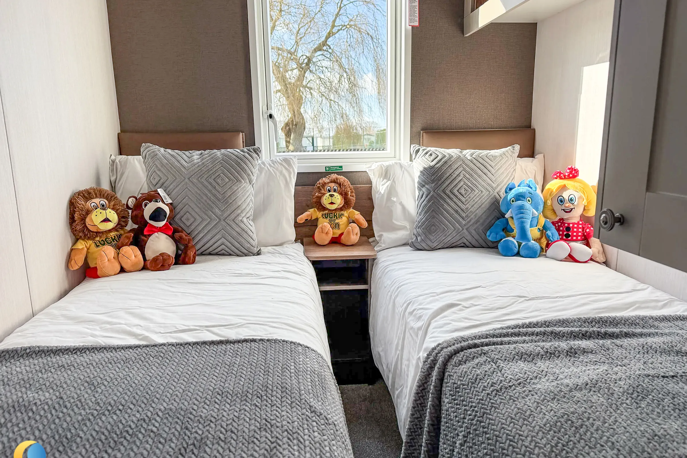 2026 Swift Morlaix Twin Bedroom