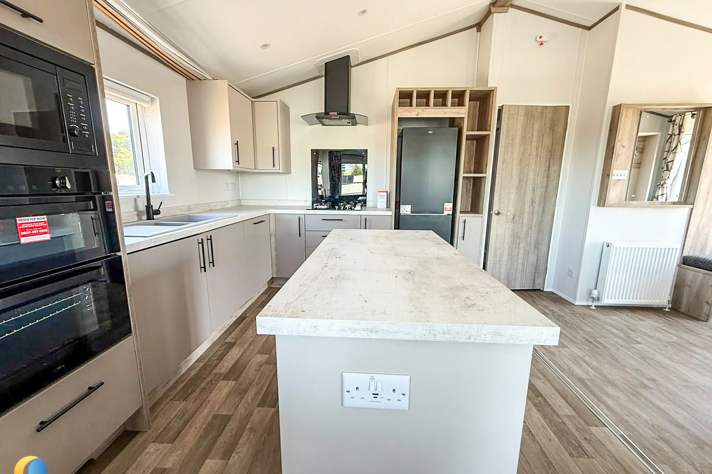 2026 Willerby Mapleton Kitchen Island 