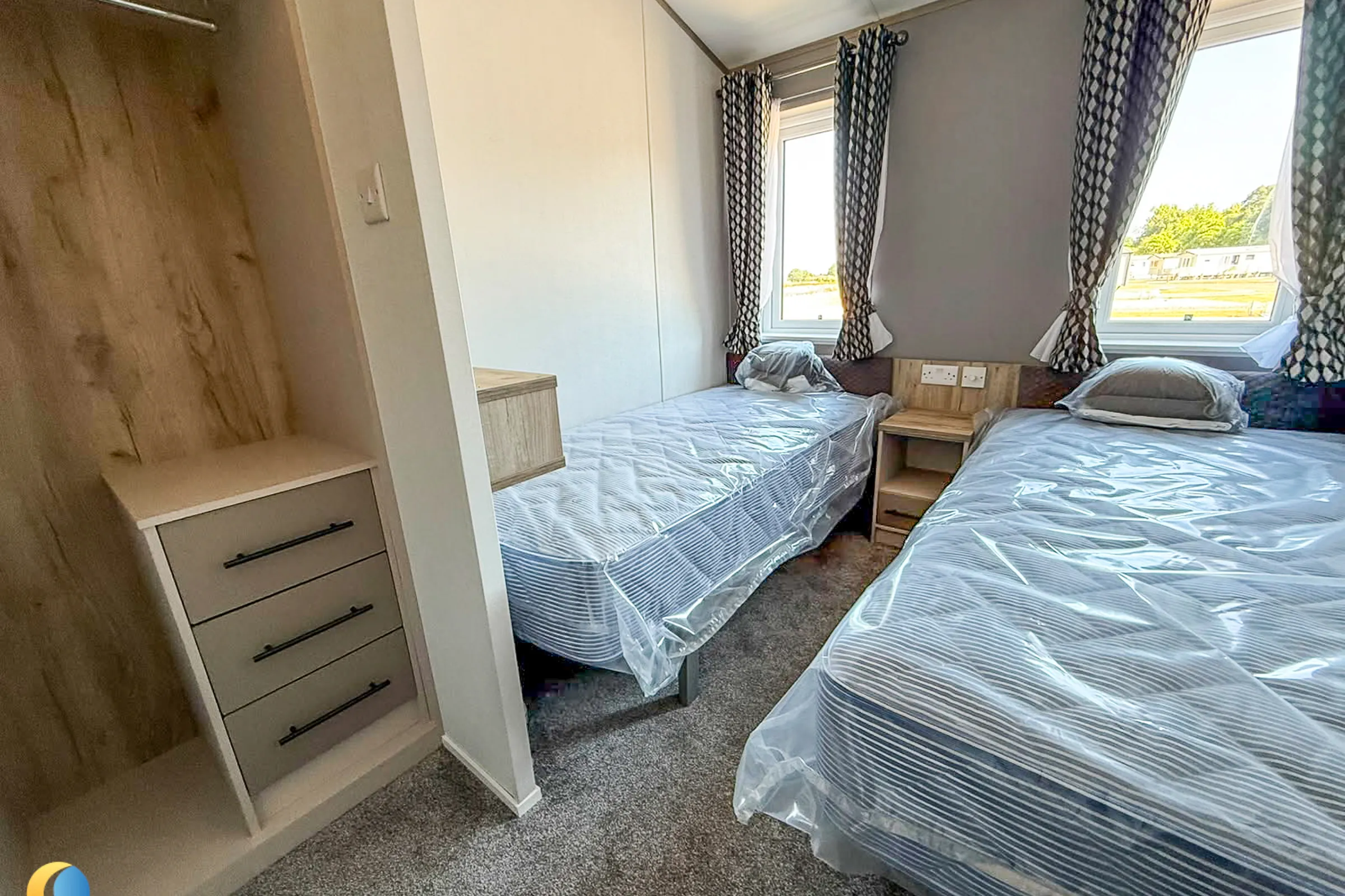 2026 Willerby Mapleton Twin Bedroom