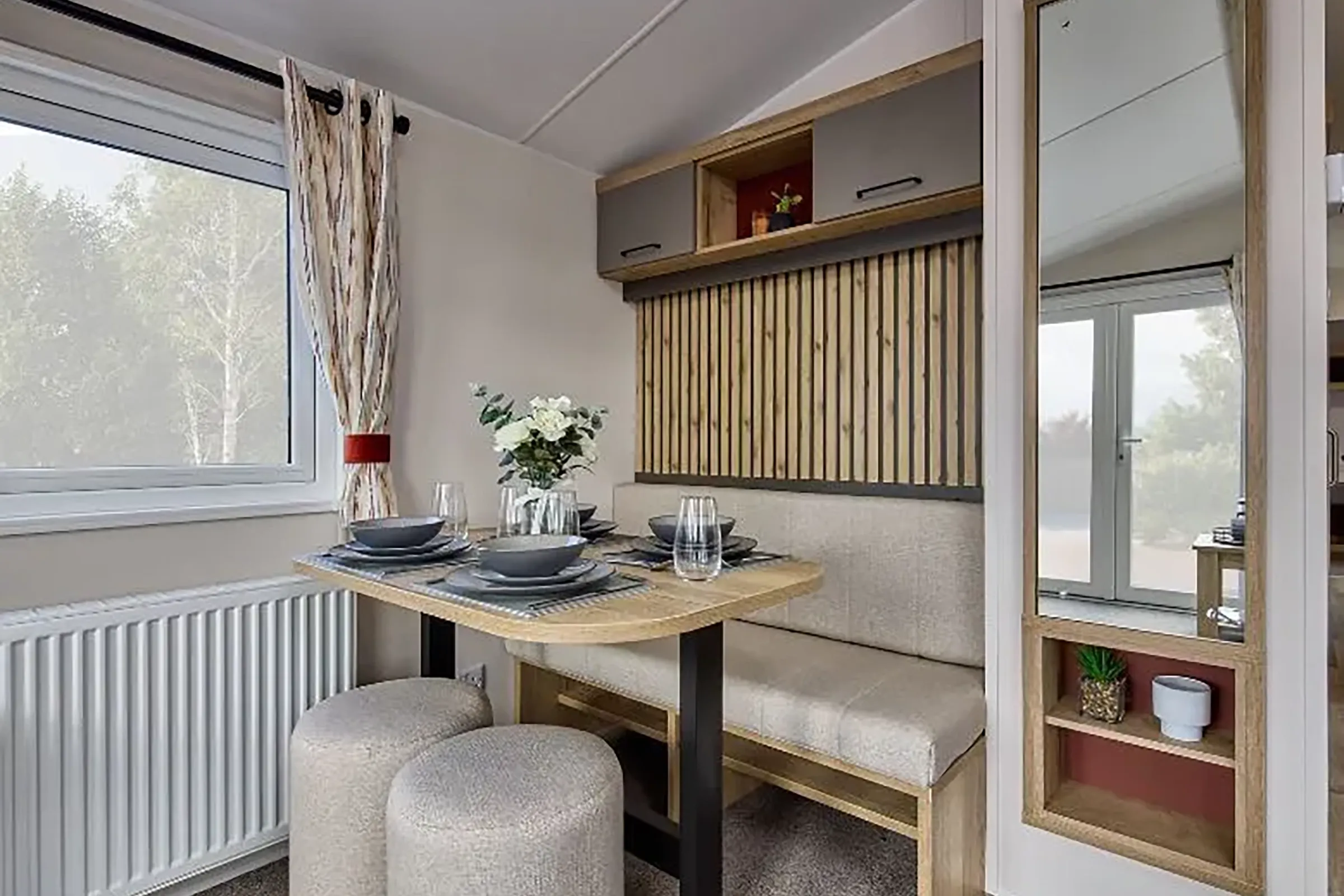 2026 Willerby Rio Access Wheelchair-Friendly Dining Area