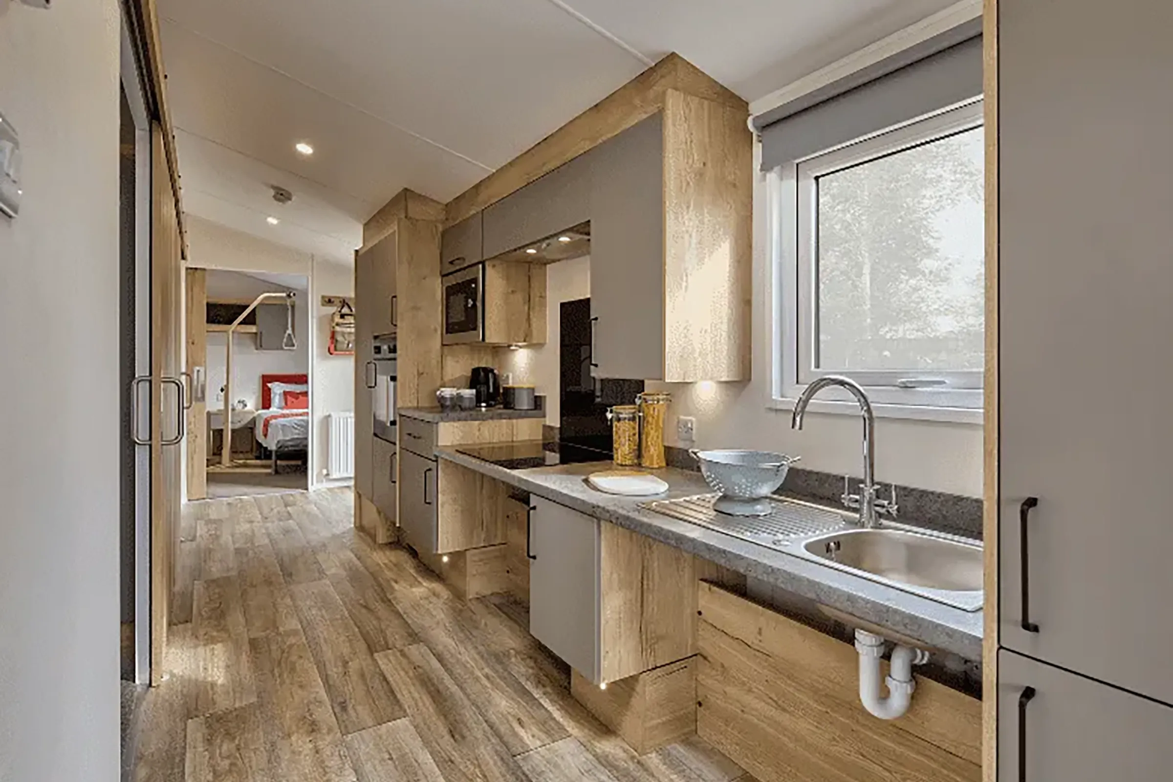 2026 Willerby Rio Access Kitchen with Lowered Worktop and Sink