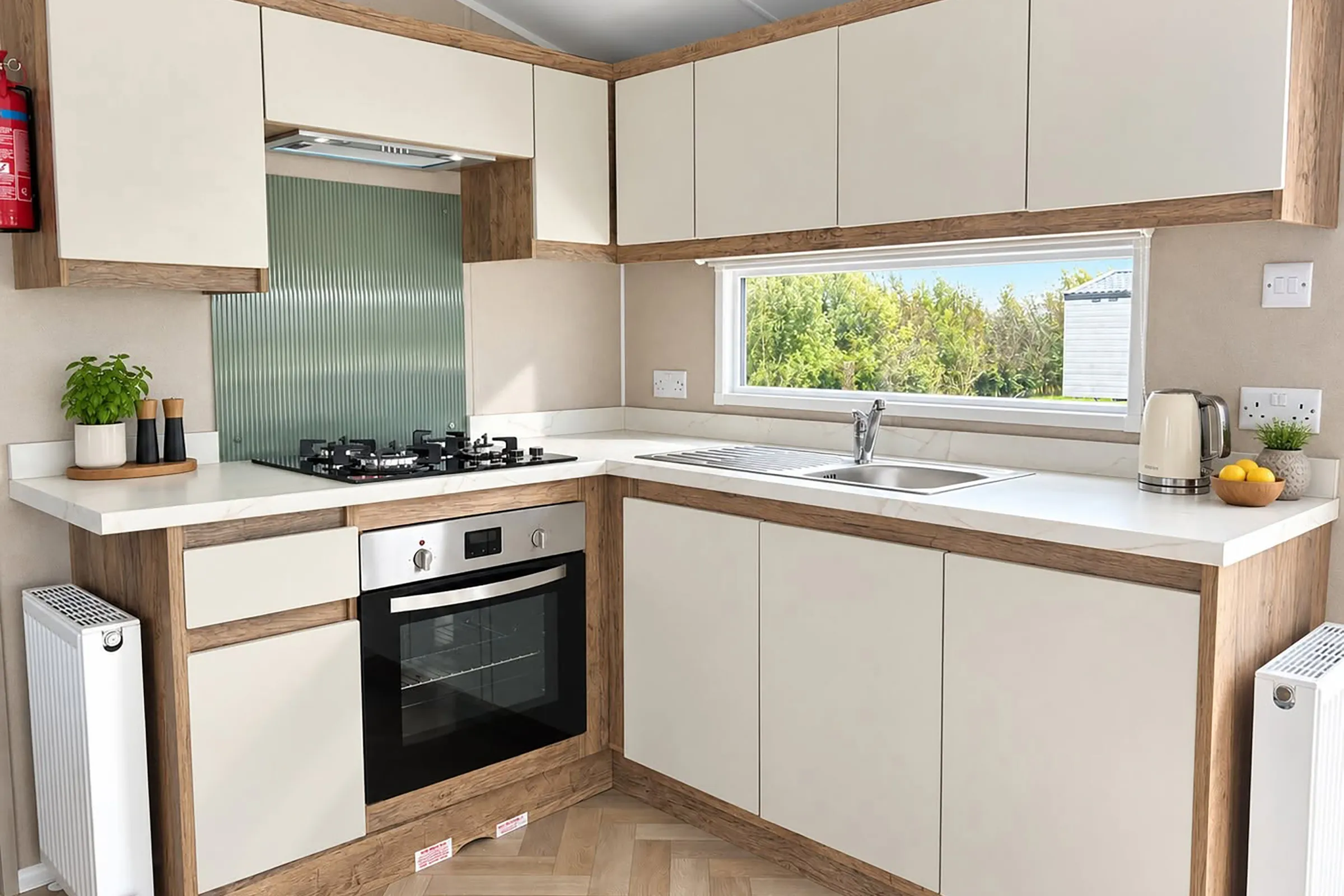 2027 Willerby Leven Coastfields kitchen