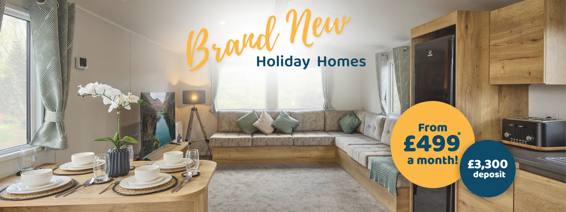 Own a brand new holiday home