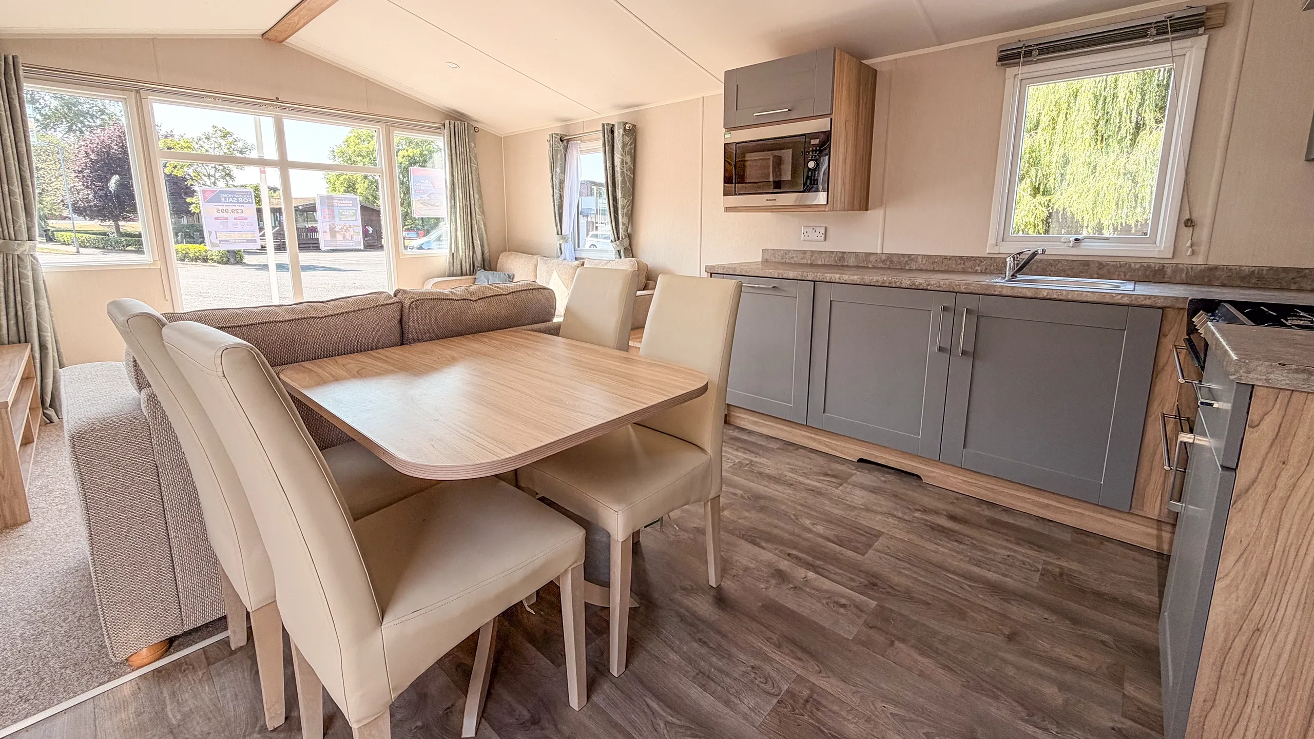 kitchen dining area on 2021 willerby malton in lincolnshire