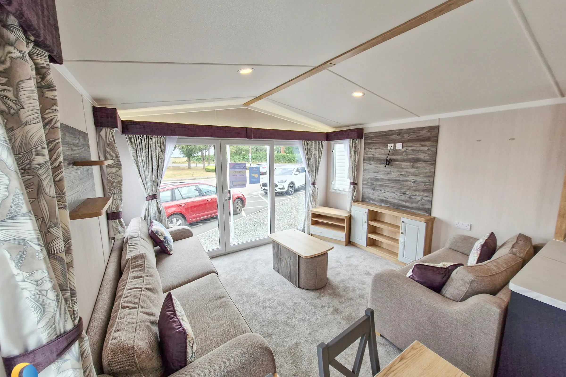 Coastfields 2026 Swift Bordeaux spacious contemporary lounge