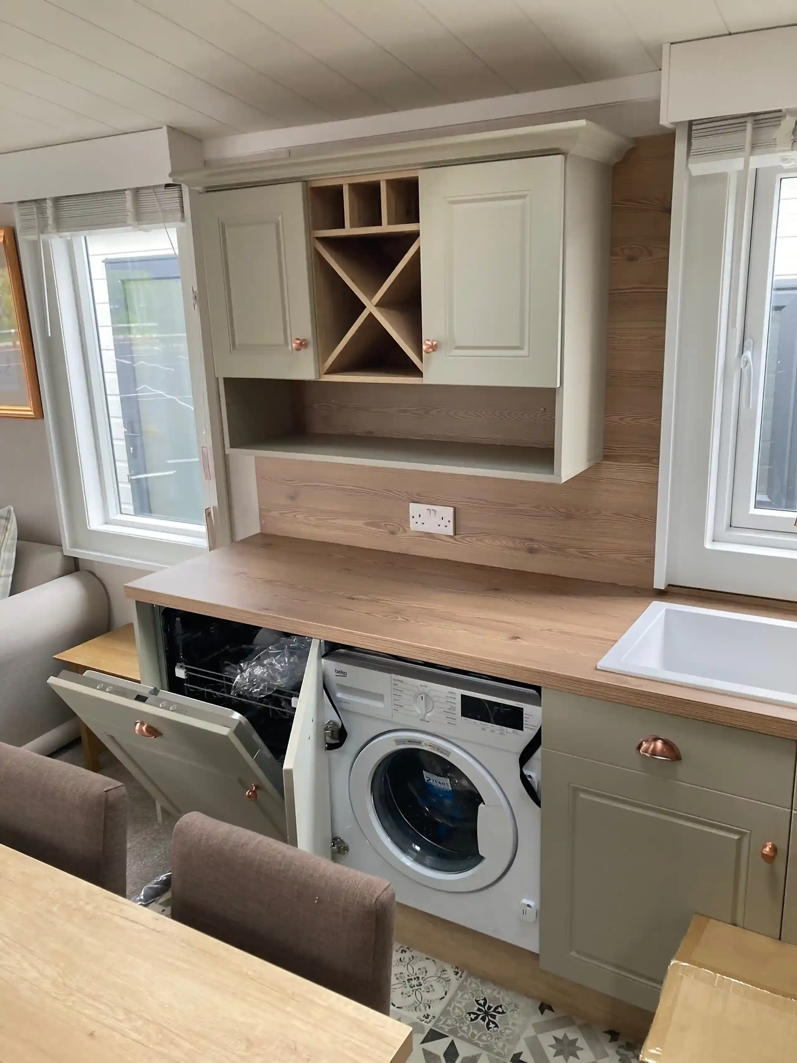 2023 Swift Vendee 42x13 kitchen with dishwasher and washer