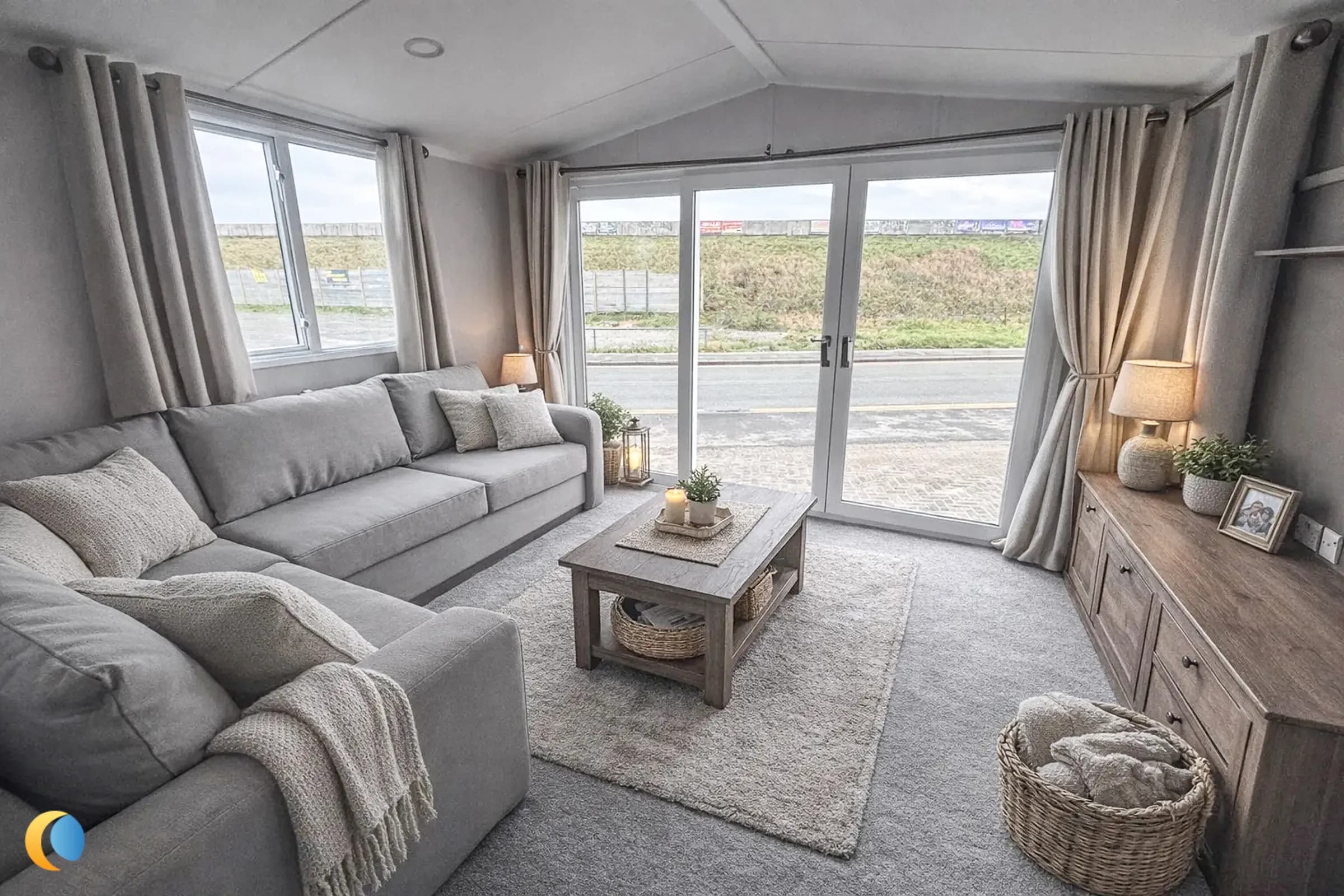 2026 Swift Morlaix Open-Plan Living Area