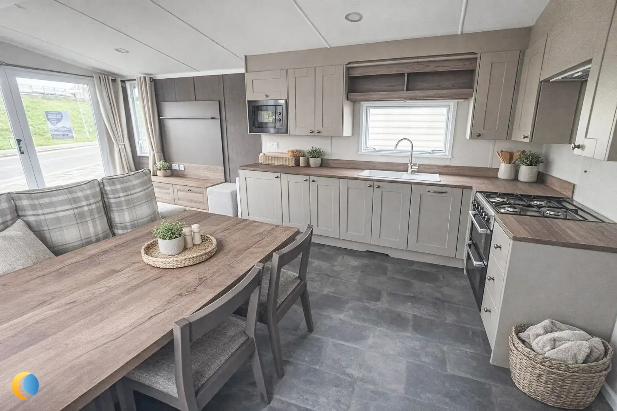 2026 Swift Morlaix Open-Plan Living Area