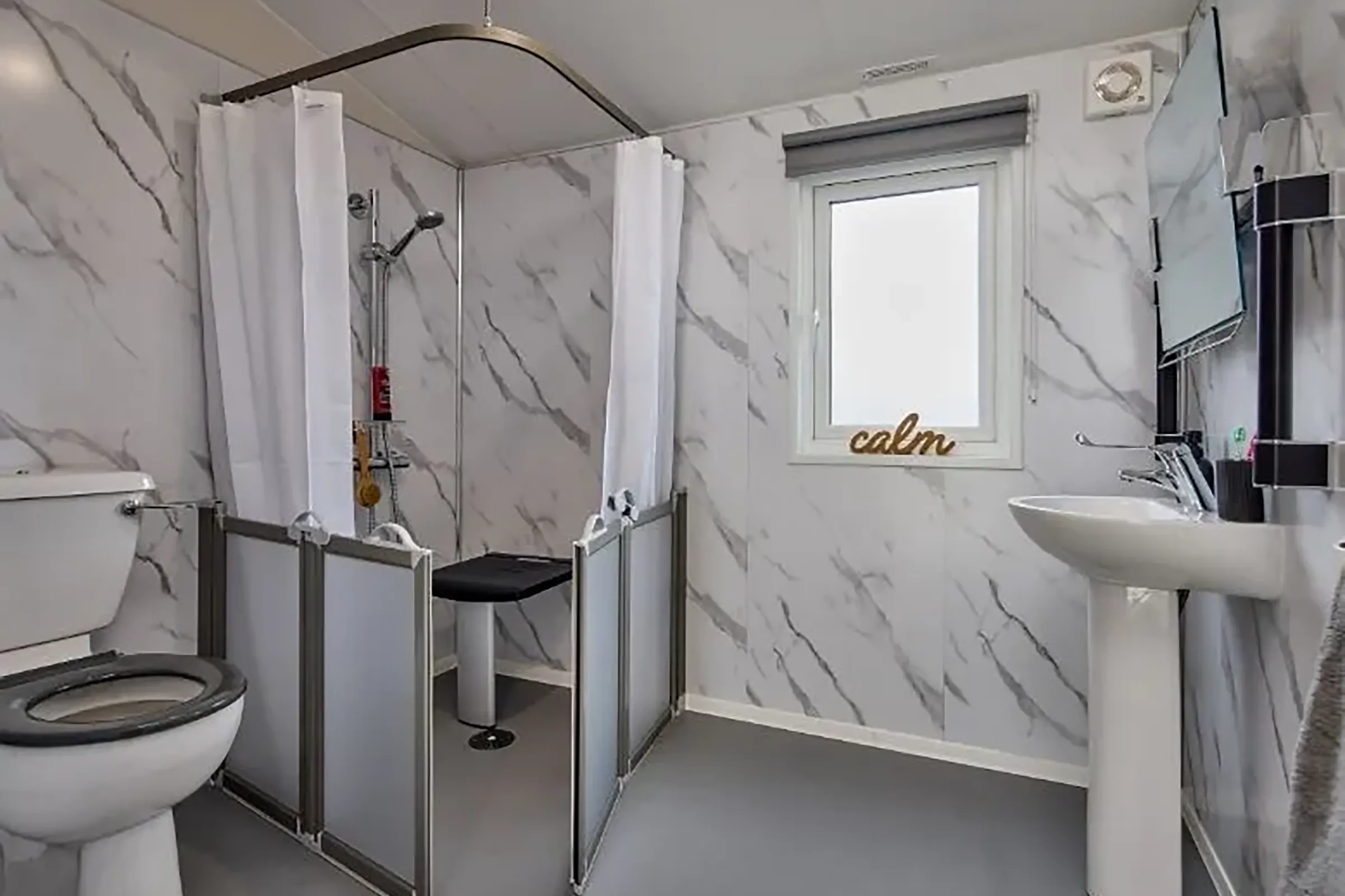2026 Willerby Rio Access Accessible Wet Room with Grab Rails