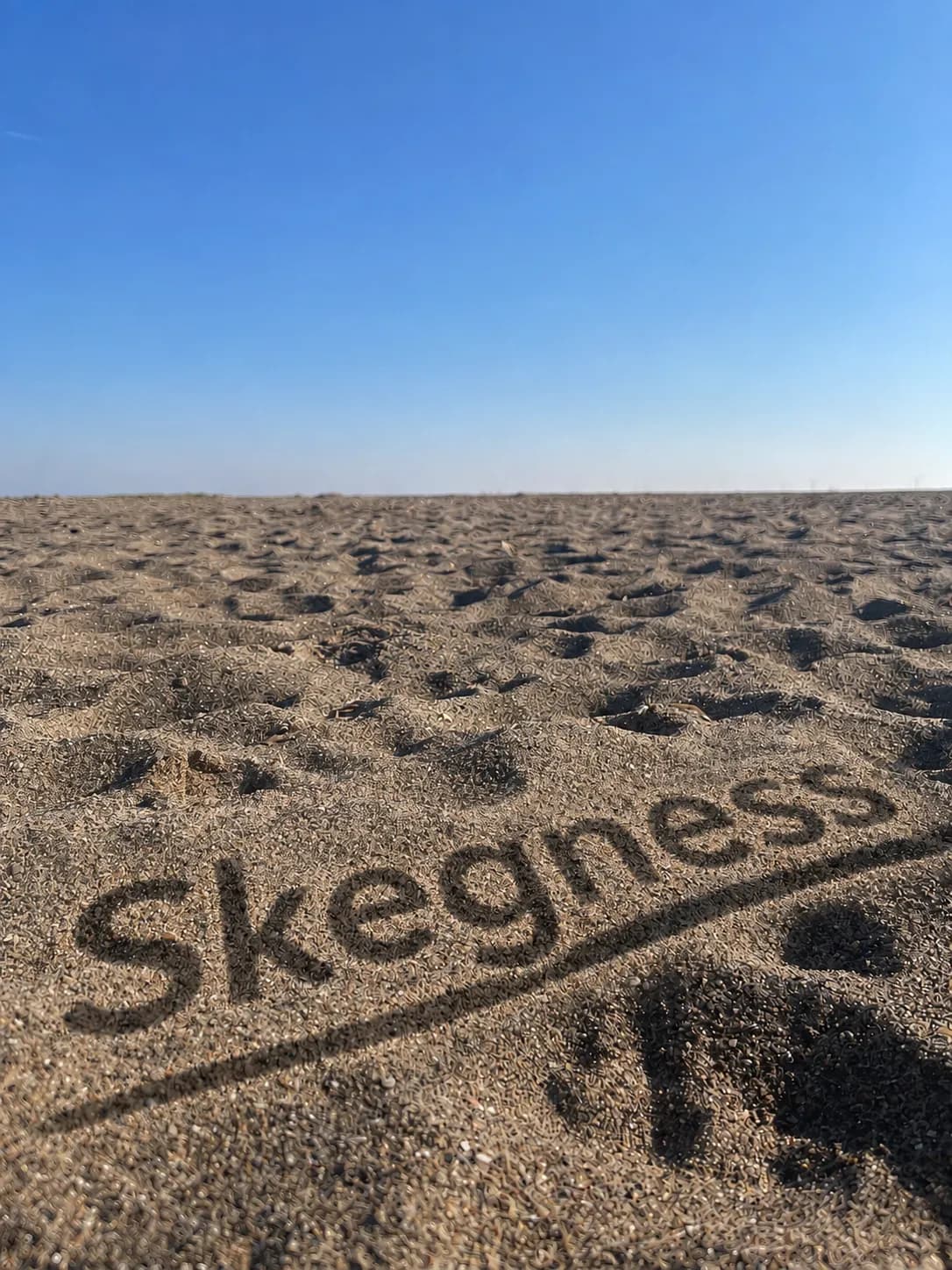 Skegness beach