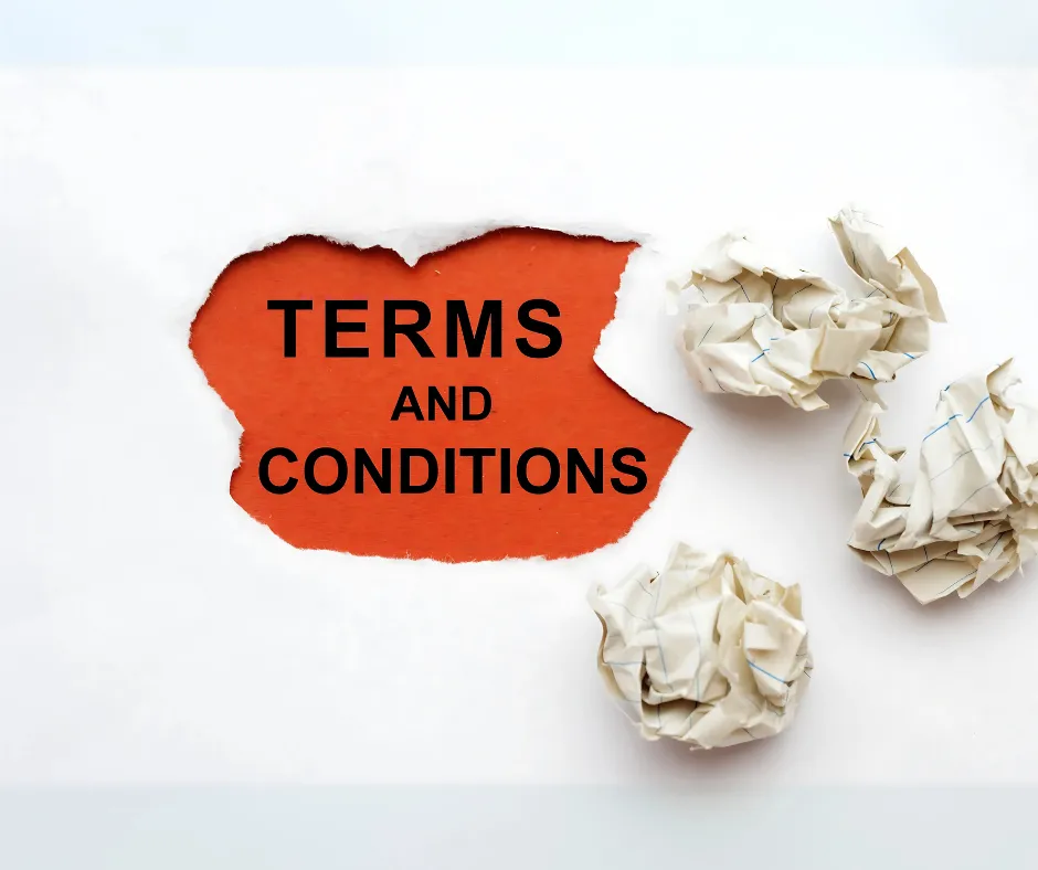 Terms and conditions