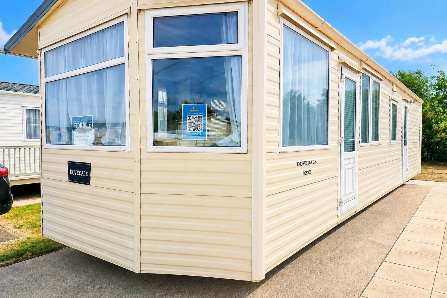 Coastfields 2007 Carnaby Dovedale 2 bedroom holiday home exterior