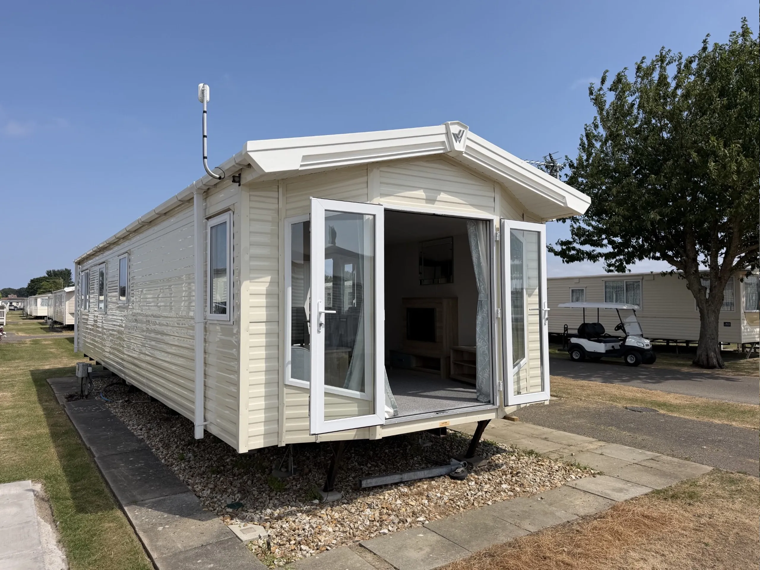 left front side of 2020 willerby sienna for sale at north shore holiday park