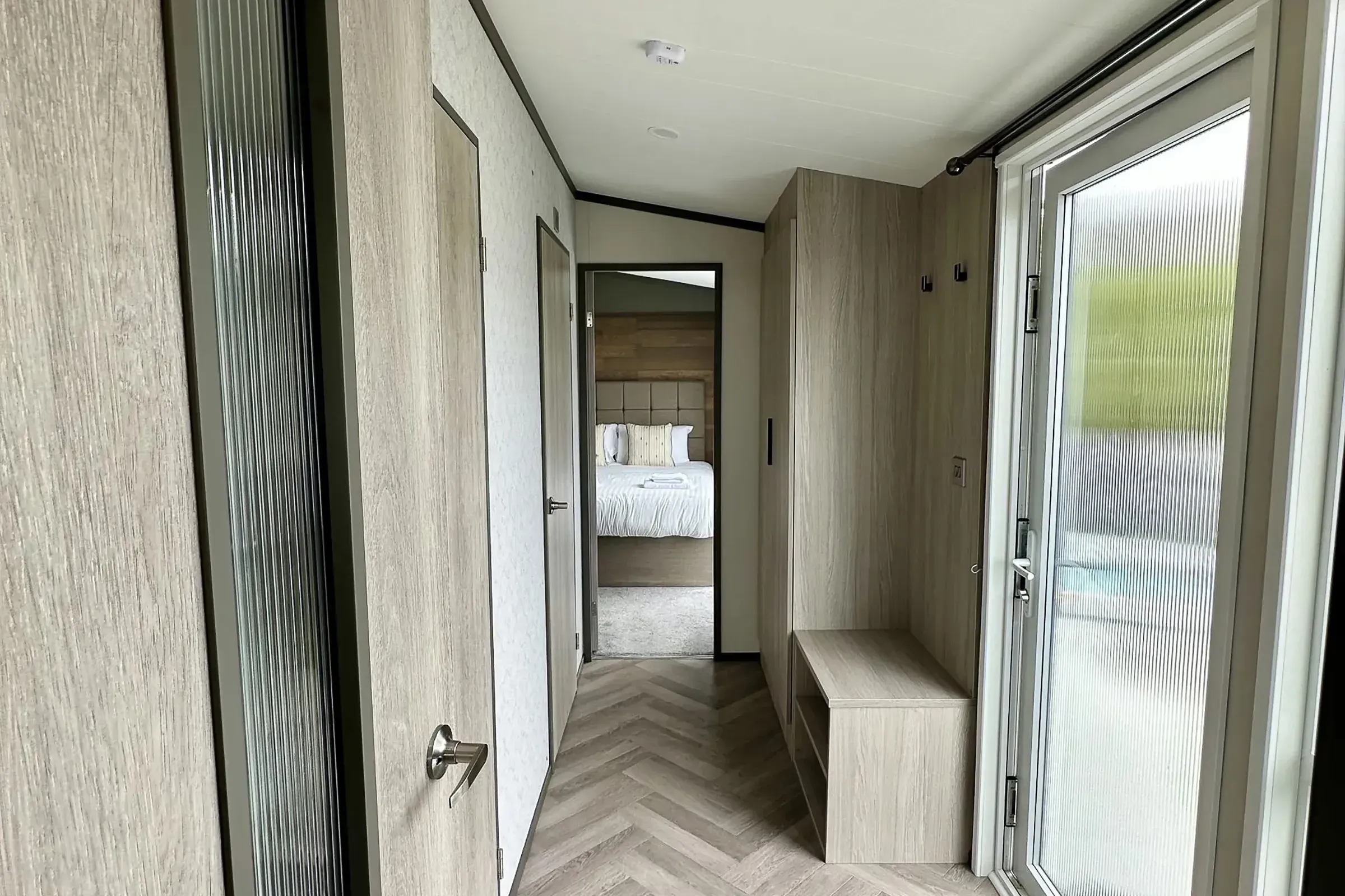 Coastfields 2023 Victory Lakewood Lodge hallway and interior