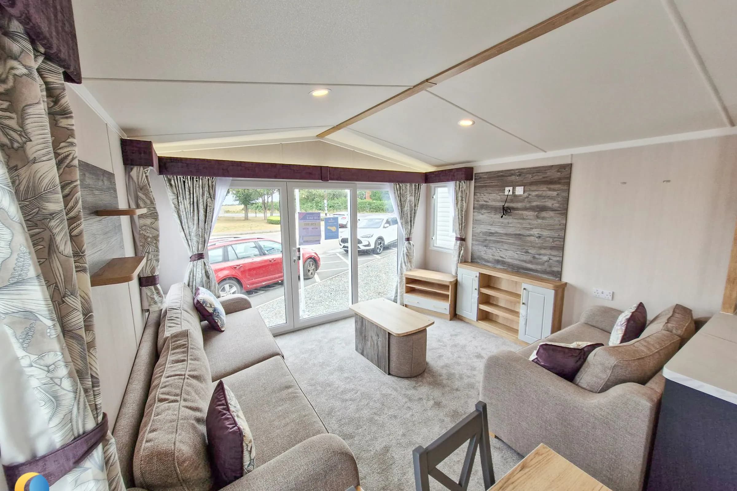 Coastfields 2026 Swift Bordeaux spacious contemporary lounge