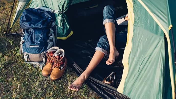 touring camping
