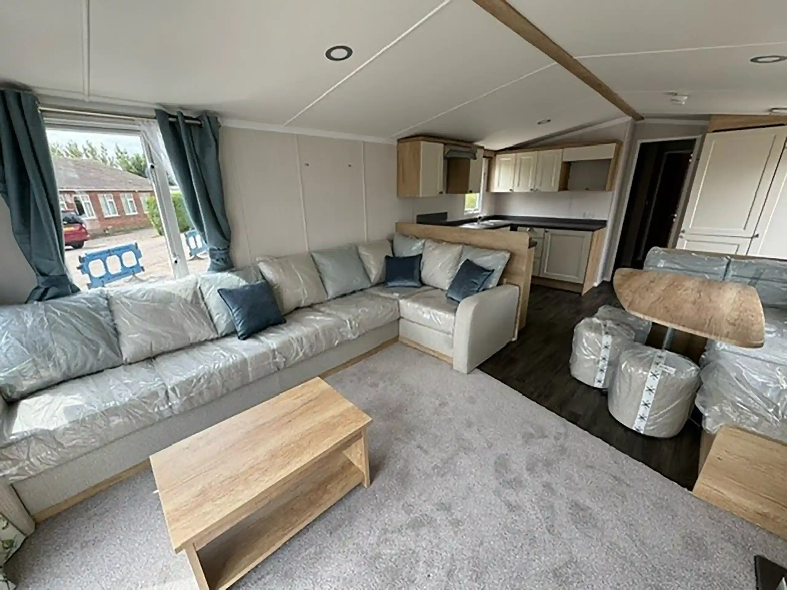 2023 Swift Burgundy 2 bed Kitchen