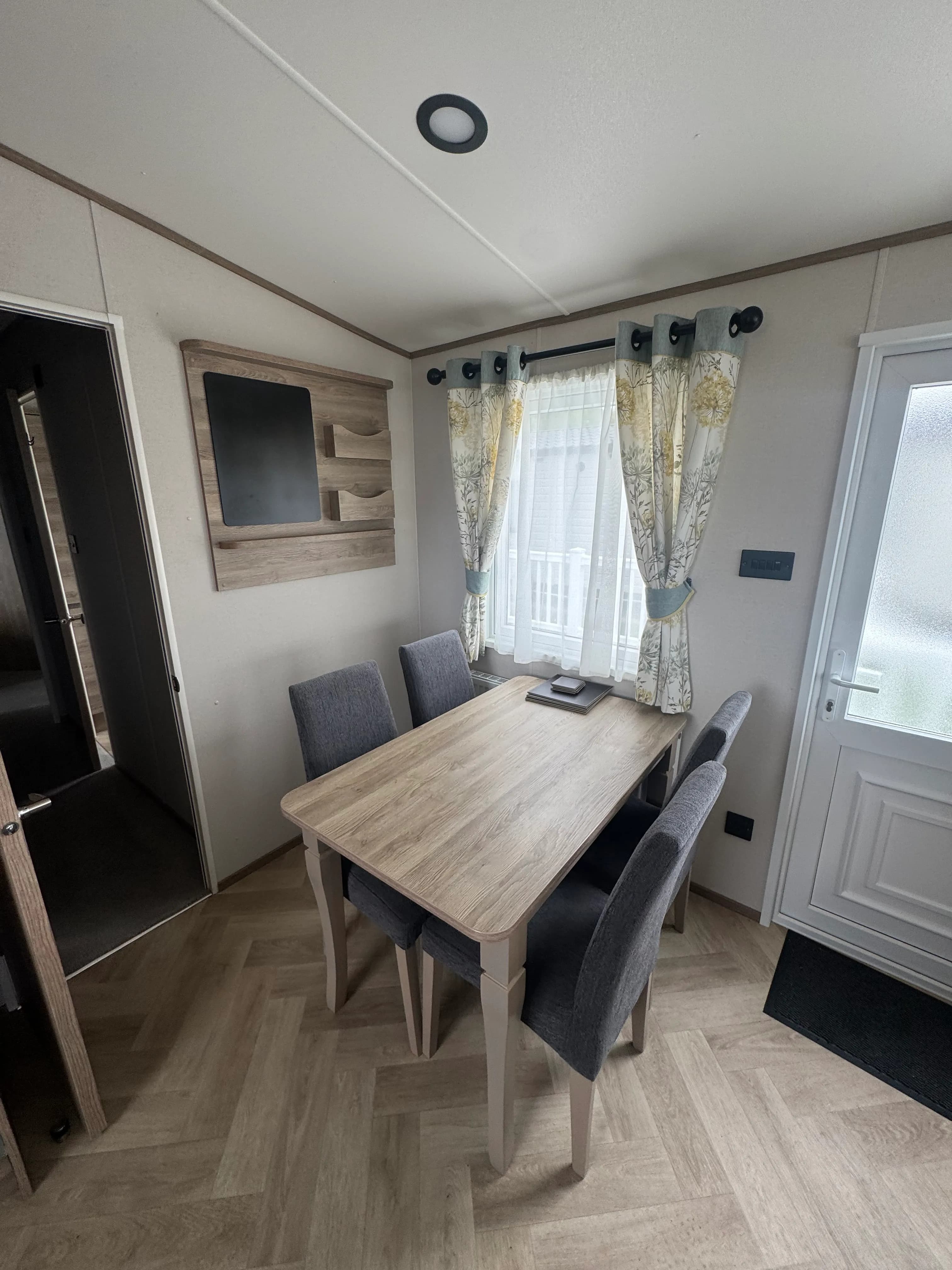 Open-plan living and dining area in the 2023 ABI Ingleton