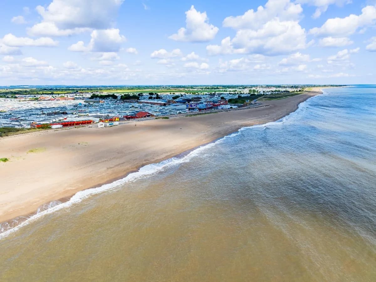 Coastfields Holiday Village Beach Ocean Aerial View Village 4