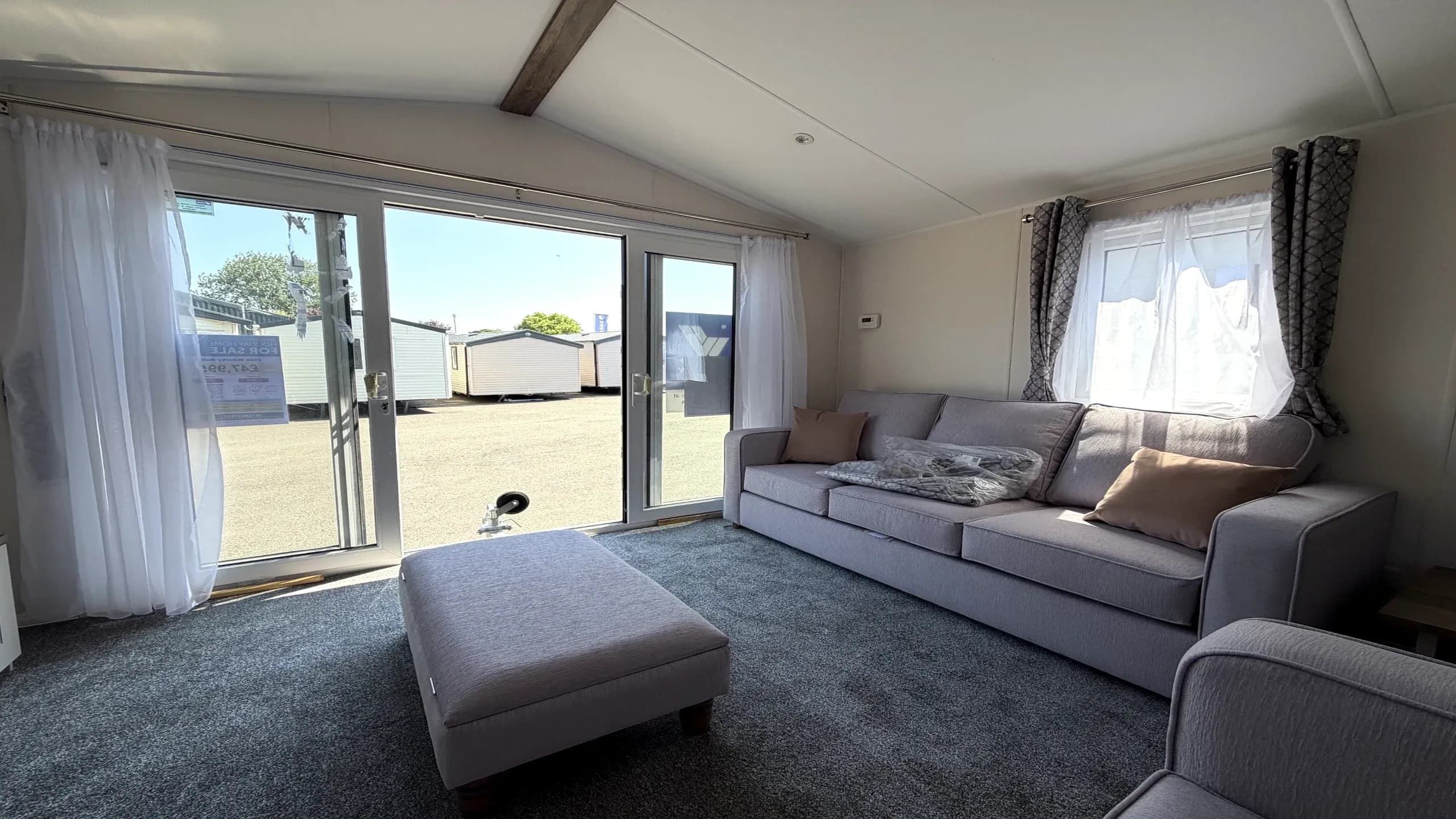 Coastfields 2026 Willerby Malton lounge at North Shore Holiday Park