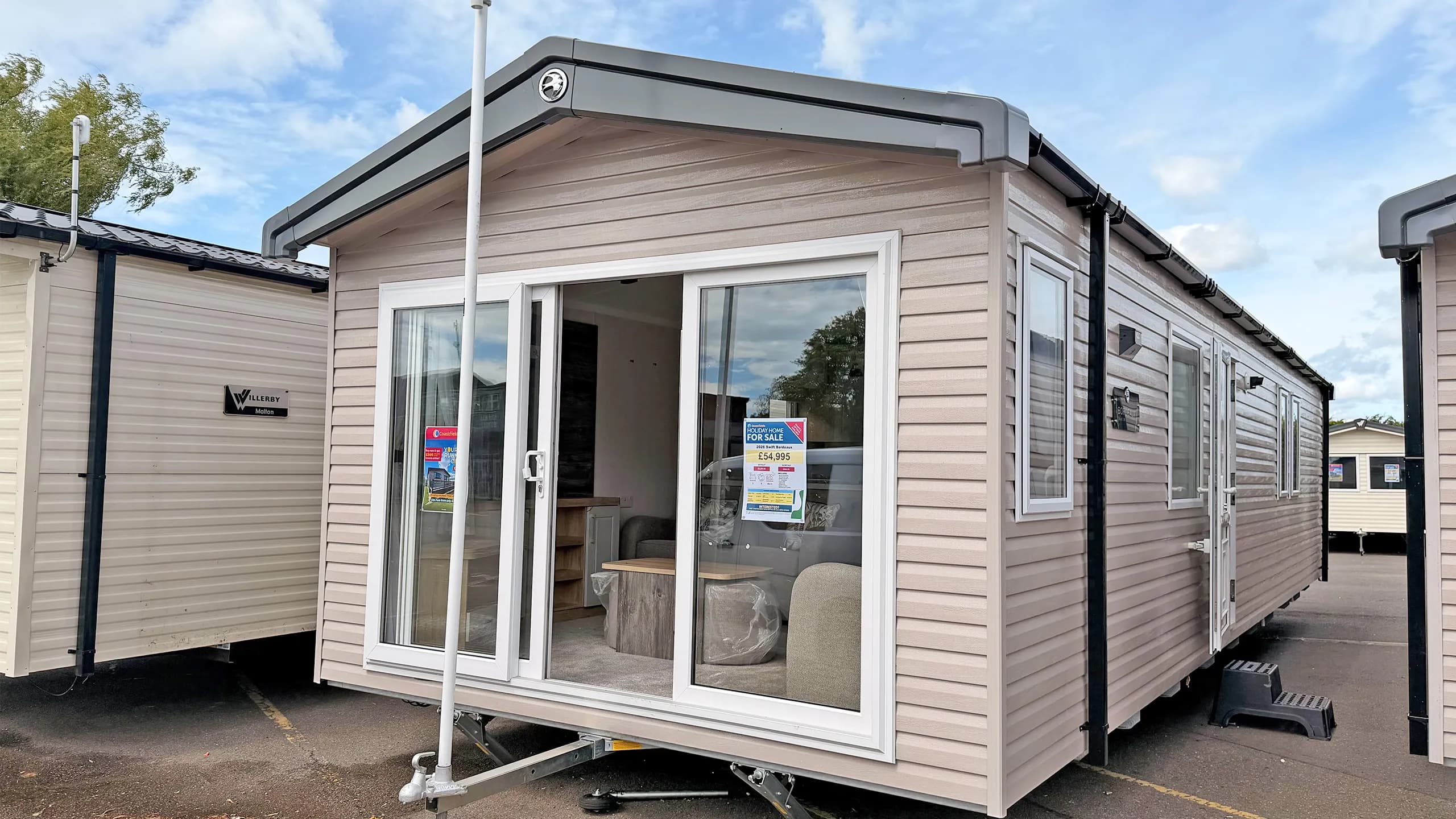 Exterior of 2026 Swift Bordeaux for Sale at Coastfields in Skegness