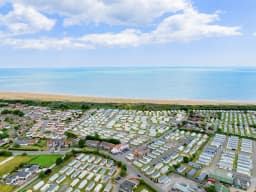 Merryfield Sandfield Aerial View with Ocean in Background 8