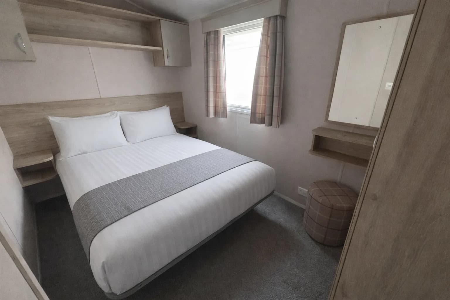 Master Bedroom: Spacious master bedroom in the 2022 Atlas Mirage.