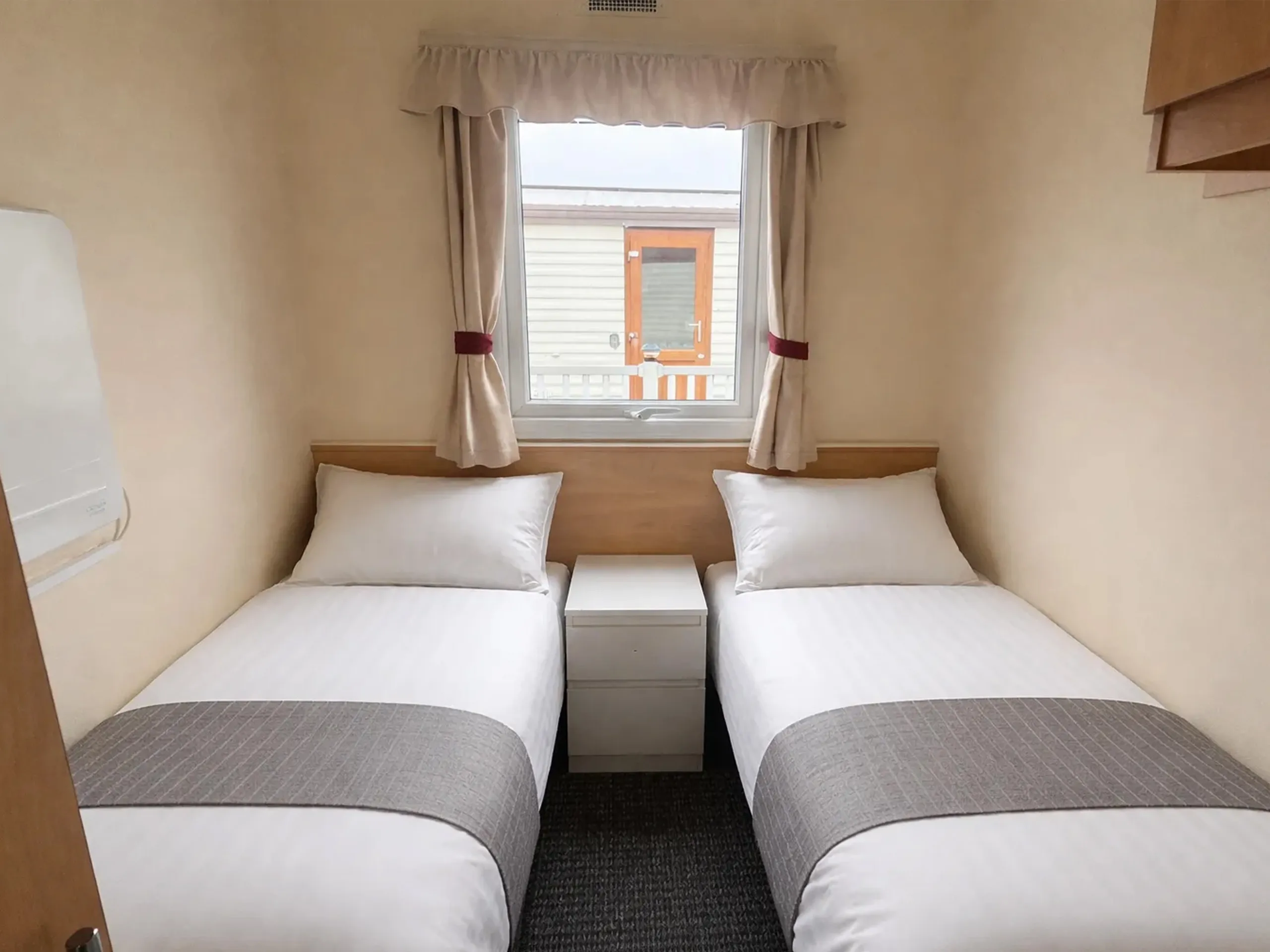 Twin bedroom in the 2006 ABI Colorado holiday home