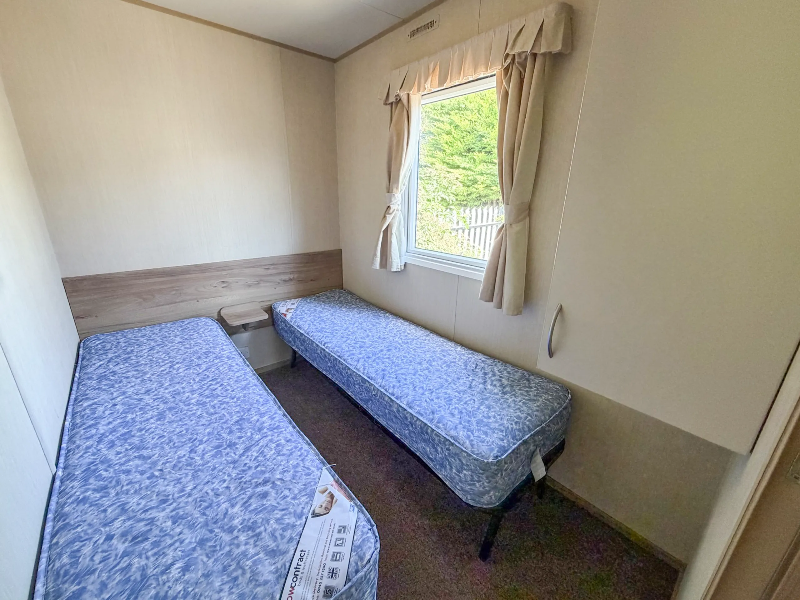 Coastfields 2017 ABI Horizon twin bedroom two at North Shore