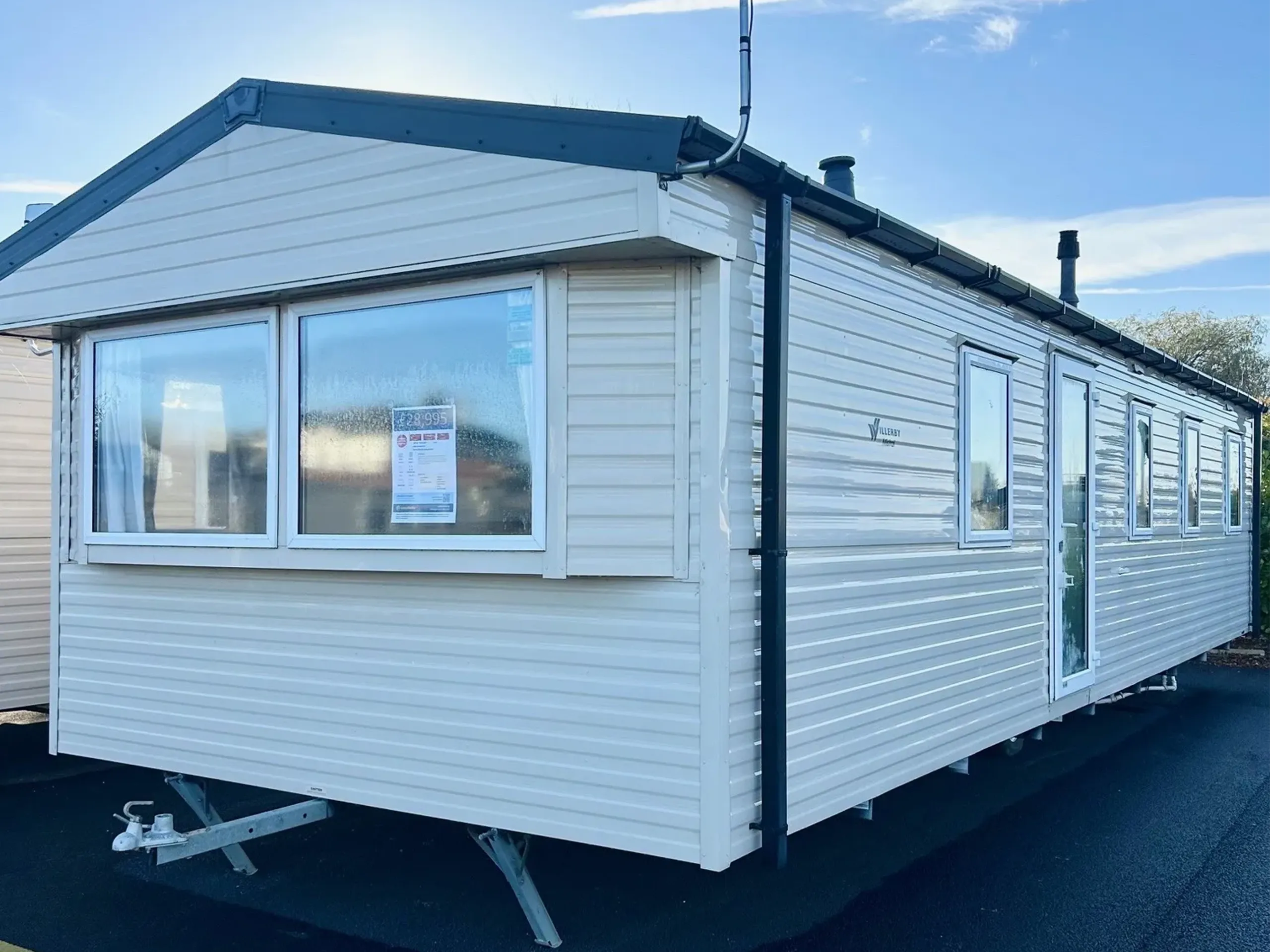 2019 Willerby Mistral holiday home exterior at The Grange Leisure Park