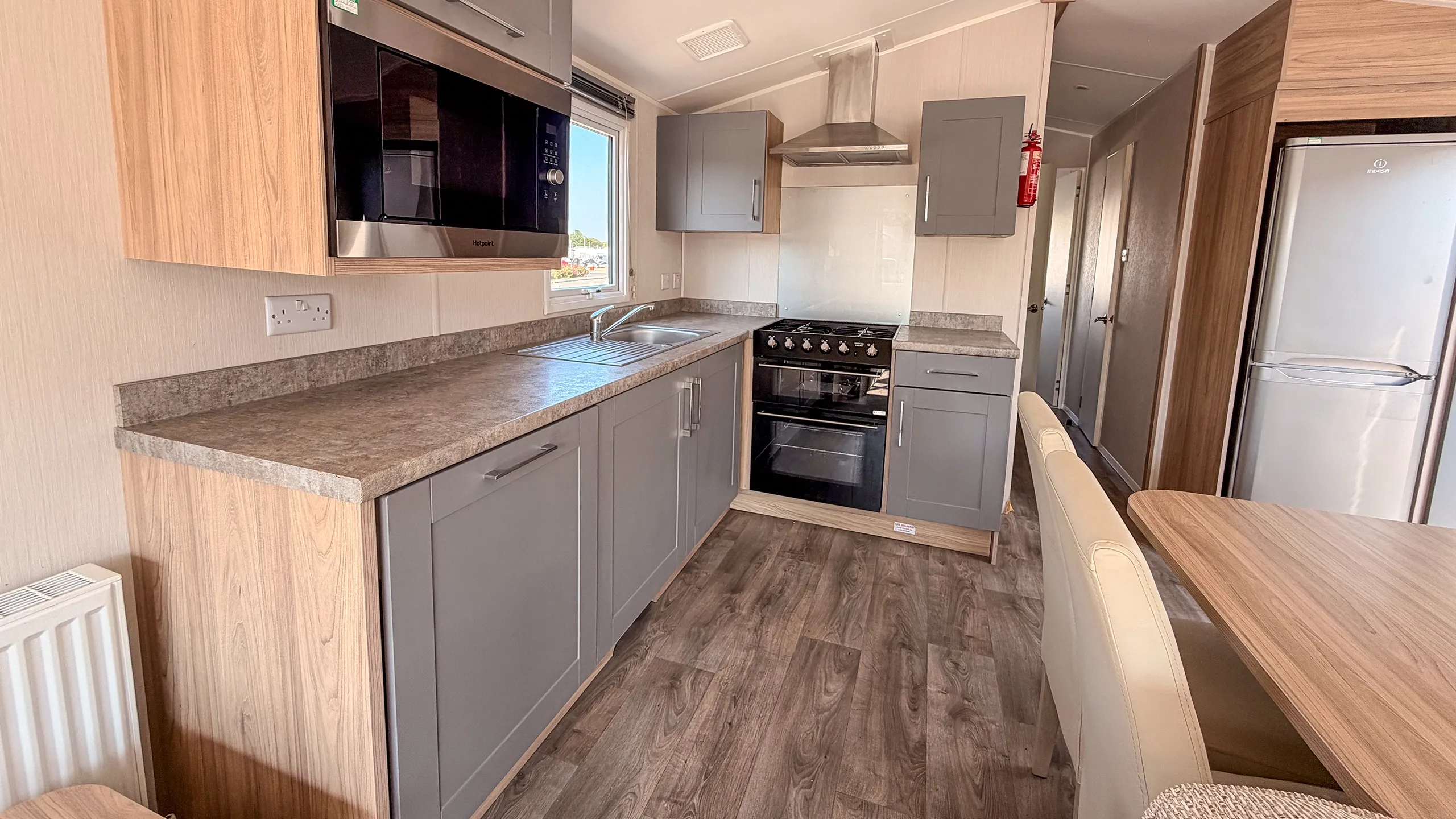 modern kitchen on 2021 willerby malton in skegness
