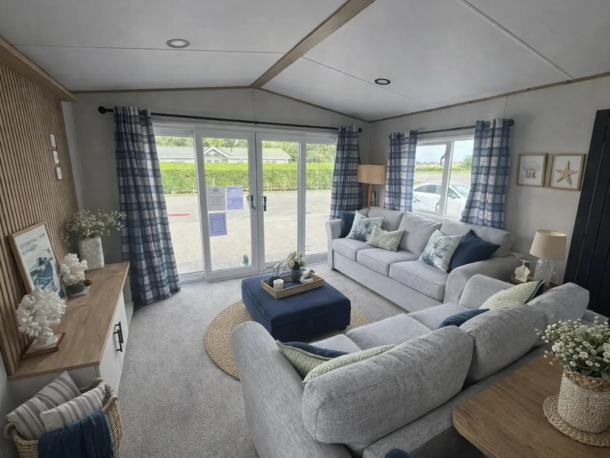 Lounge seating area in the 2026 ABI Louis holiday home