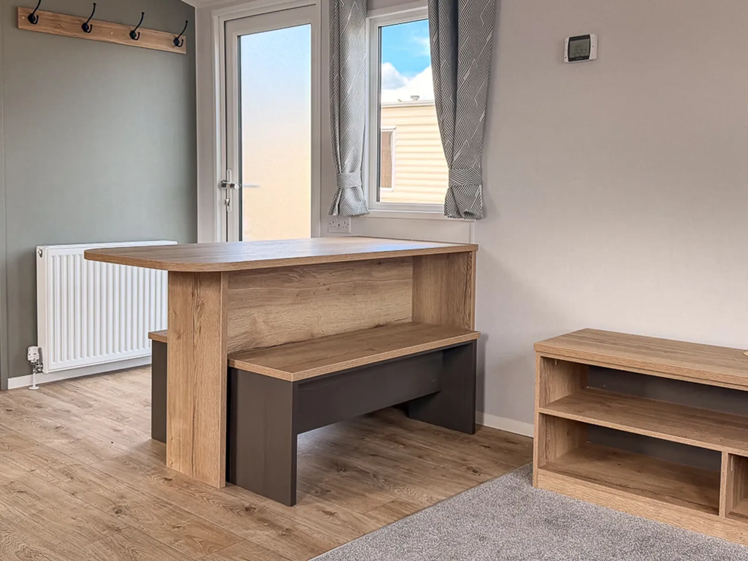 Kitchen and dining area inside the 2026 Willerby Ellerton Extra