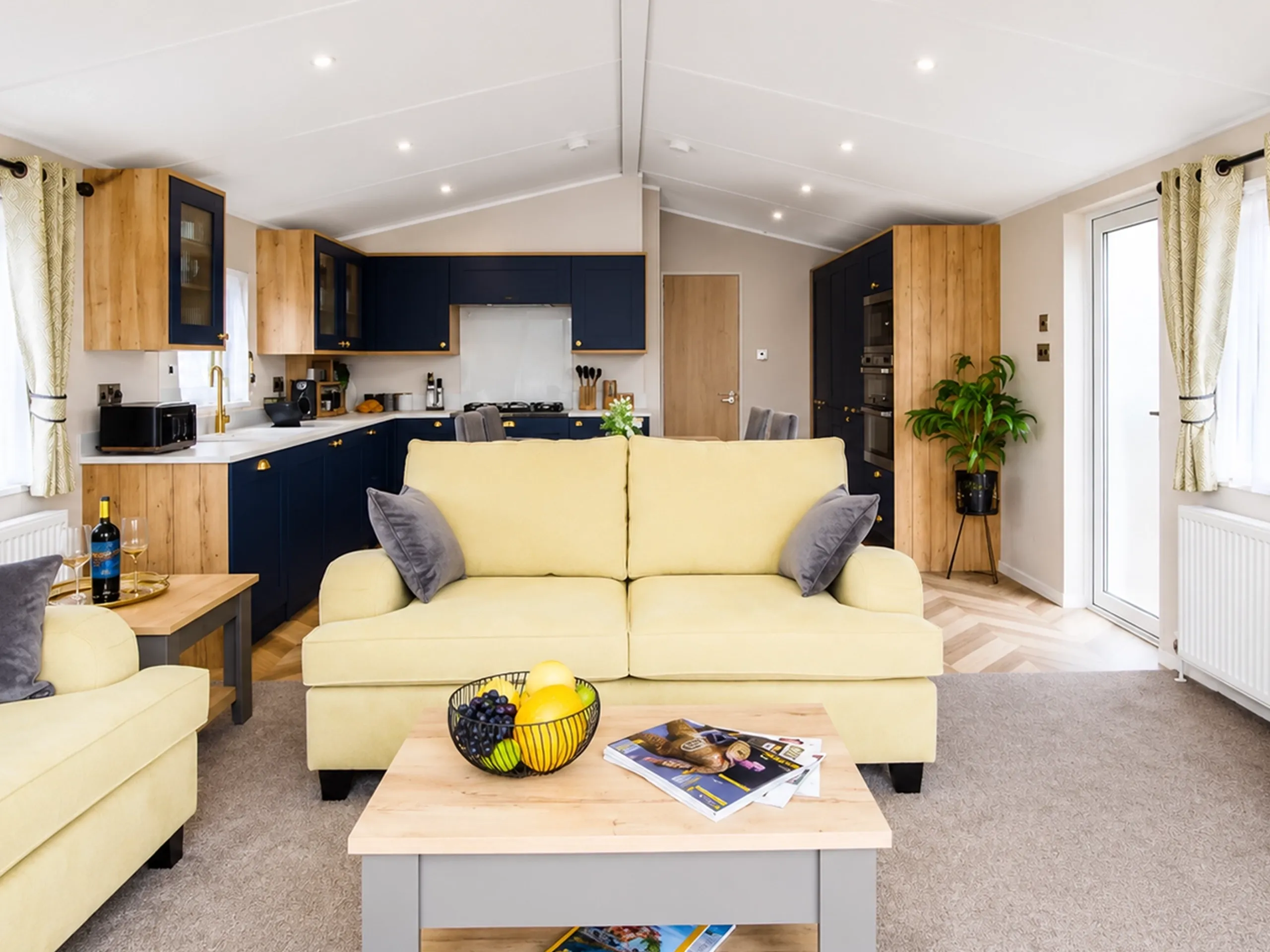Living room in the 2026 Willerby Gainsborough