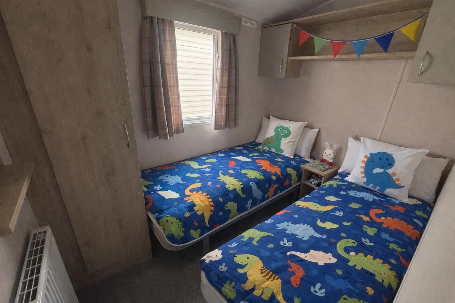 Twin Bedroom: Twin bedroom providing flexible family accommodation.