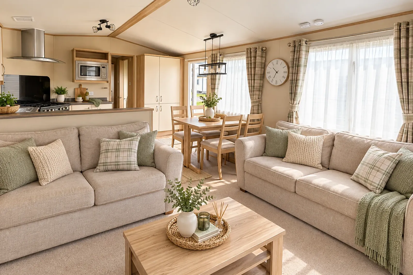 Text for2016 ABI Sunset Coastfields open-plan lounge and dining area image