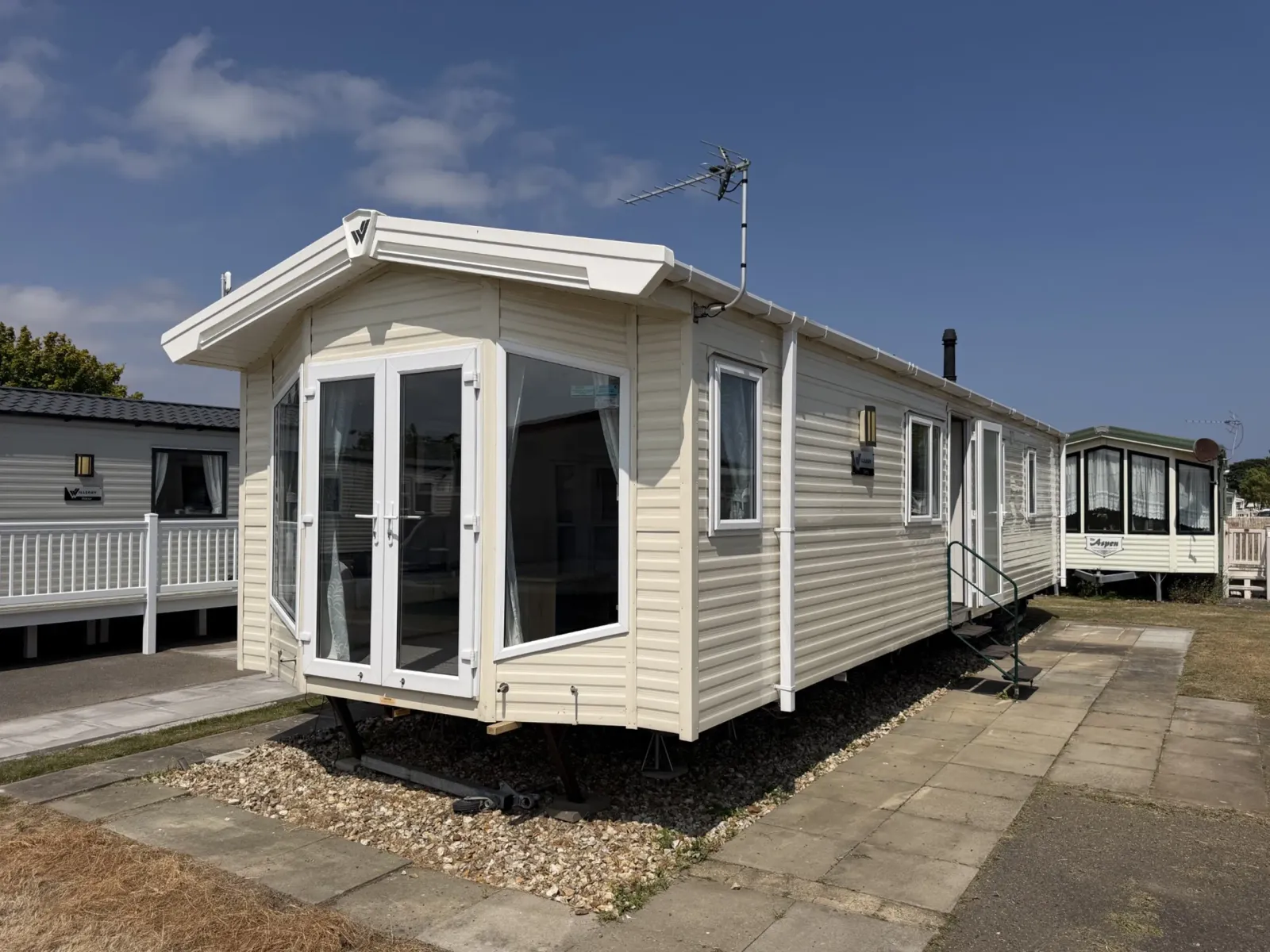 2020 Willerby Sienna front right view at north shore holiday park
