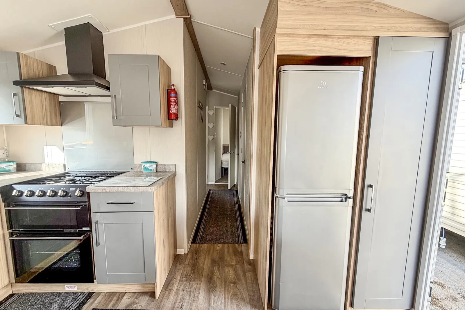 2022 Willerby Malton Coastfields fitted kitchen and storage