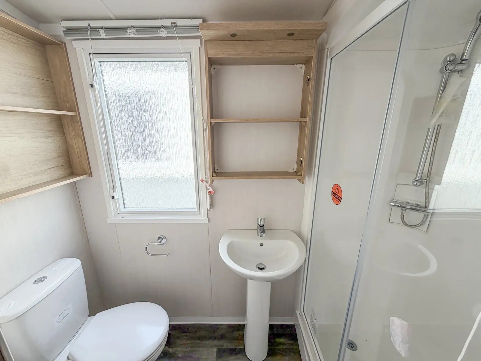 Coastfields 2024 Swift Burgundy Family Bathroom at North Shore