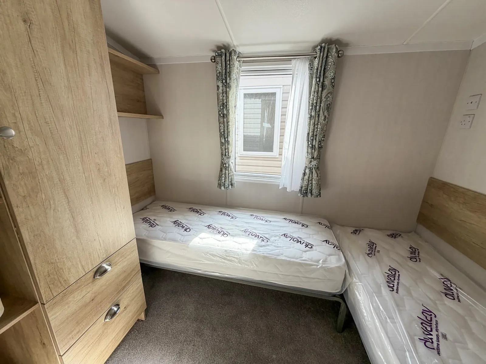Coastfields 2024 Swift Burgundy Twin Bedroom at North Shore
