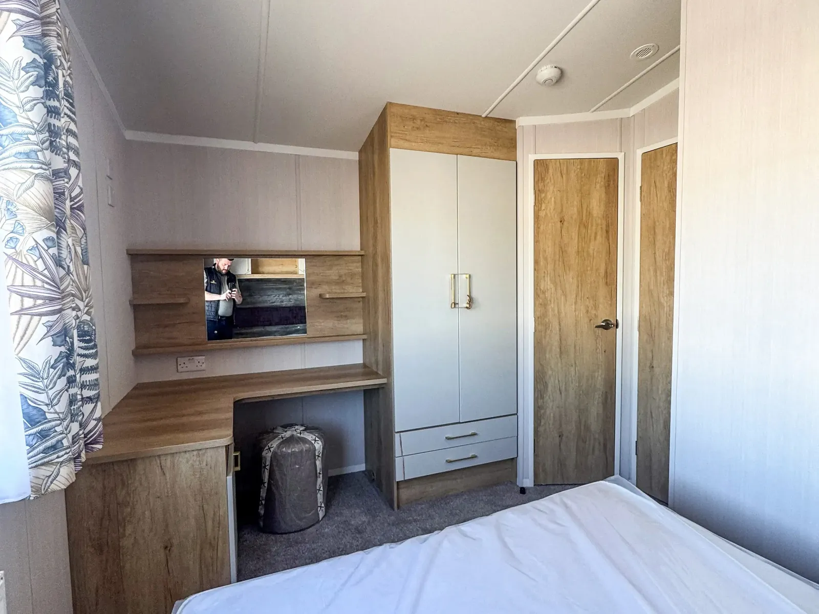 Coastfields 2026 Swift Bordeaux master bedroom at Skegness Fields