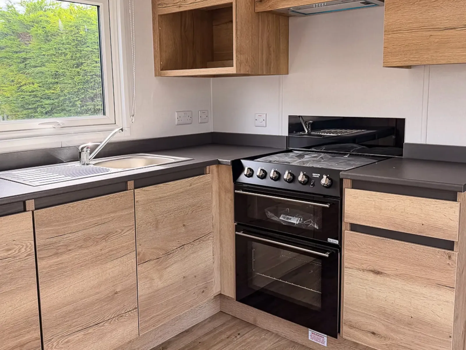 Modern kitchen in the 2026 Willerby Ellerton Extra holiday home