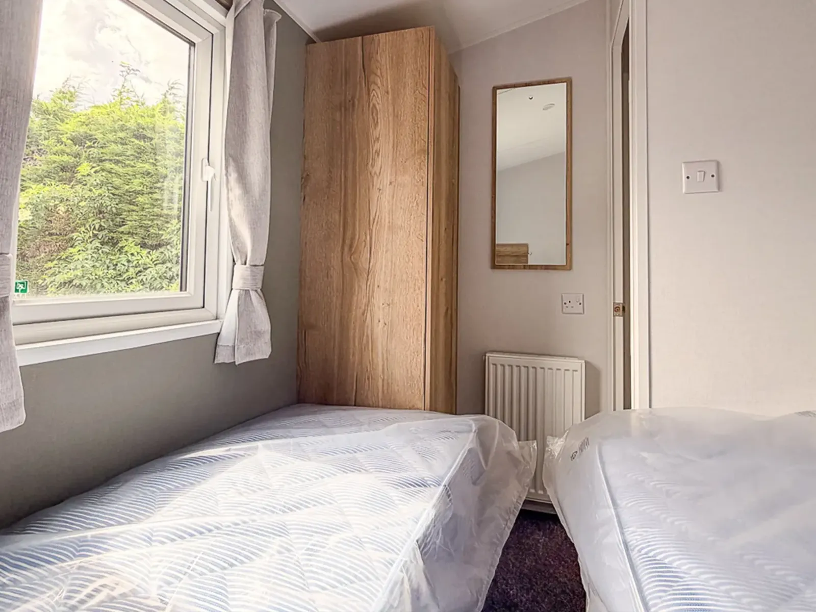 Second twin bedroom in the 2026 Willerby Ellerton Extra holiday home