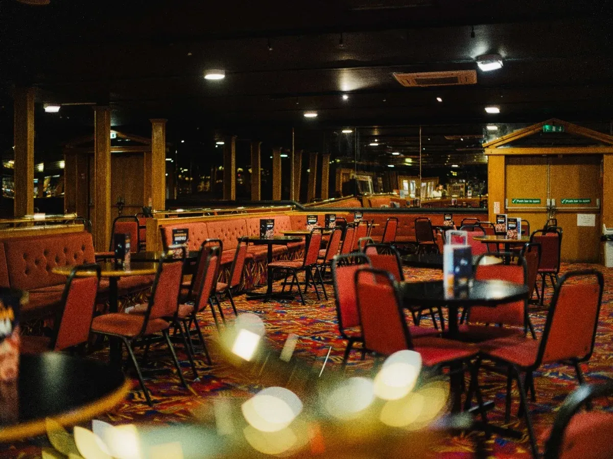 Coastfields Show Bar Tables Area 2