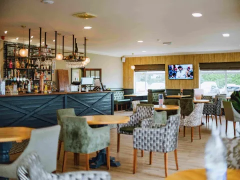 Addlethorpe Club house Tables & Bar Area