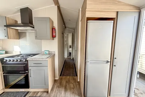 2022 Willerby Malton Coastfields fitted kitchen and storage