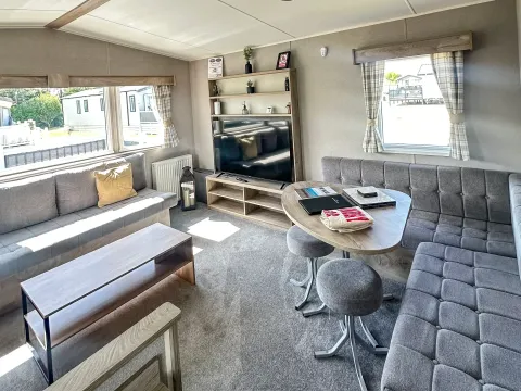 living and dining open plan area on 2026 ABI Seaspray for sale at The Grange