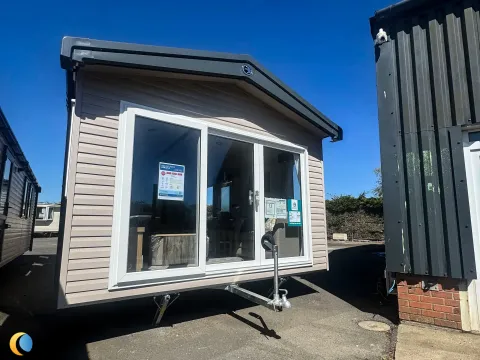 Coastfields 2026 Swift Bordeaux exterior front view at Skegness Fields 